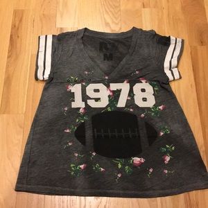 Women’s Rebel Yell 1978 Football T-shirt Medium